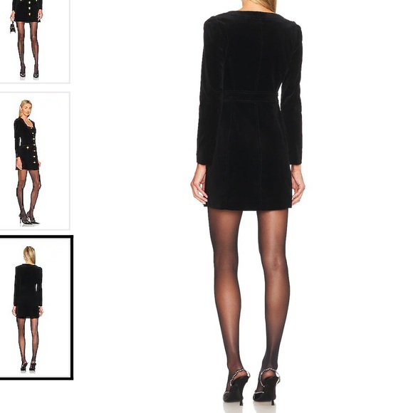 A.L.C. Ivy Button Down Mini Dress - Picture 3 of 6